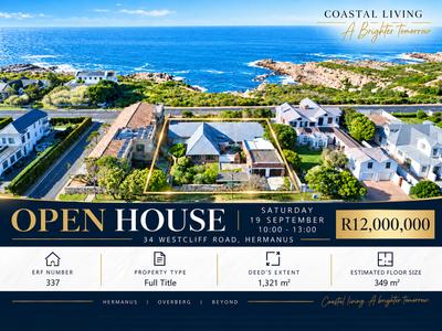 House For Sale in Westcliff, Hermanus